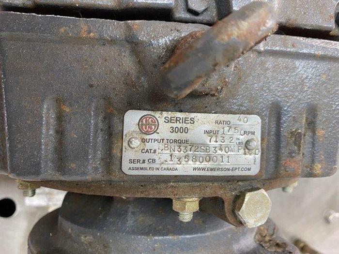 Used 350 Gallon Dish-Bottom Mixing Tank