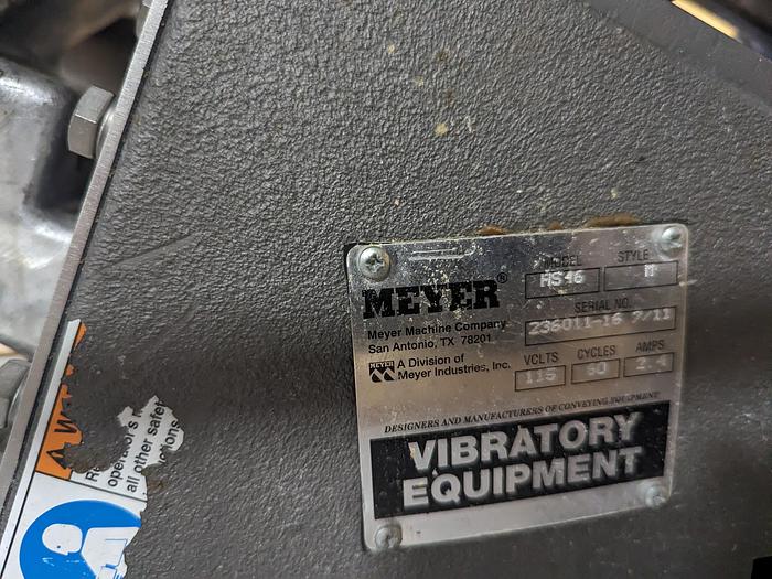 Used Meyer Vibratory Feeder