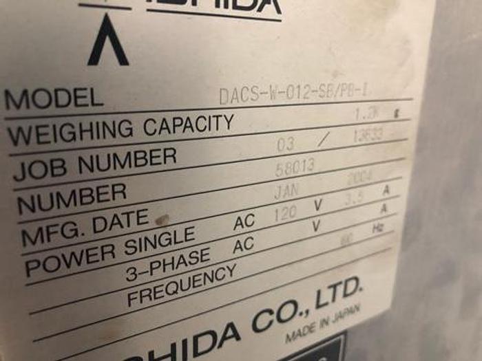 Used Ishida High Speed Checkweigher