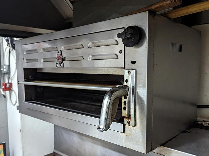 Used Wolf Salamander Gas Broiler