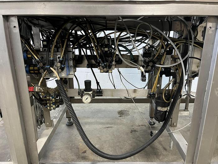 Used 2000 Pack Line Ltd PXG-1 Linear Cup Filler