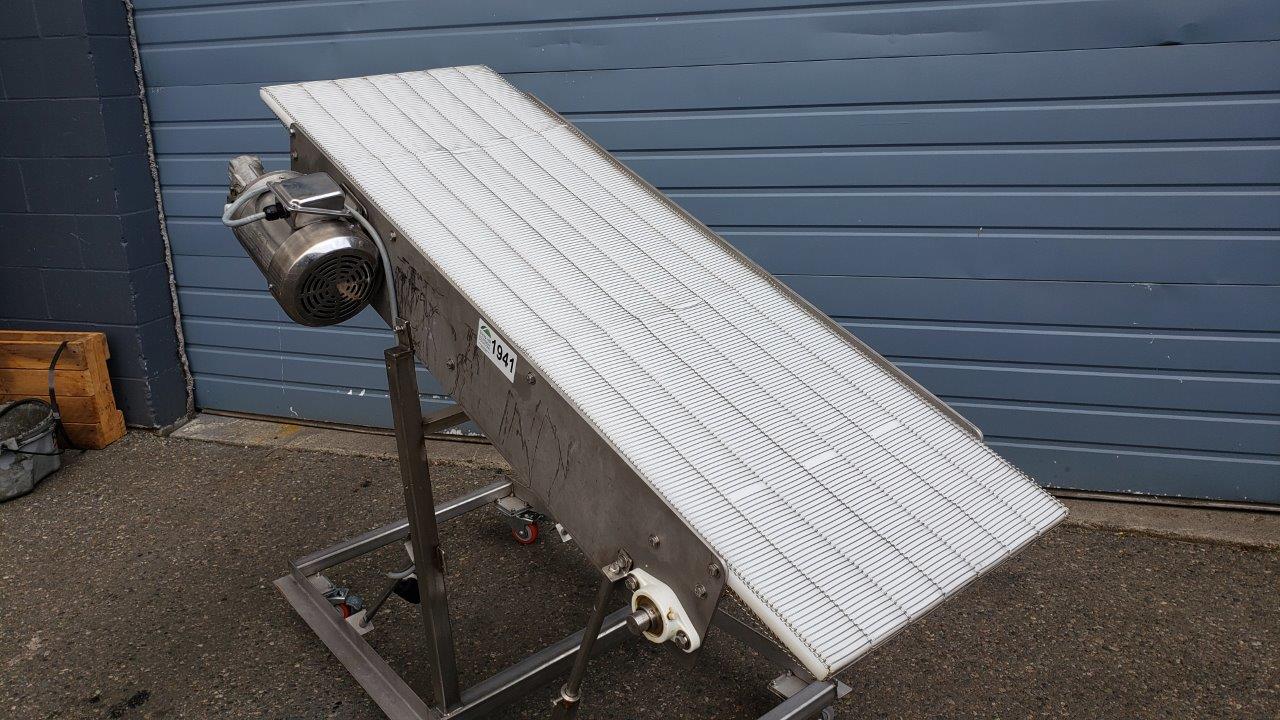 Used Incline Wire Conveyor