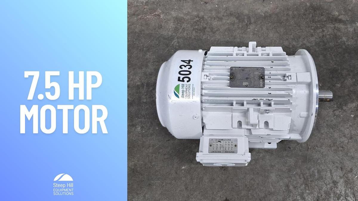 Used TechTop 7.5 HP Motor