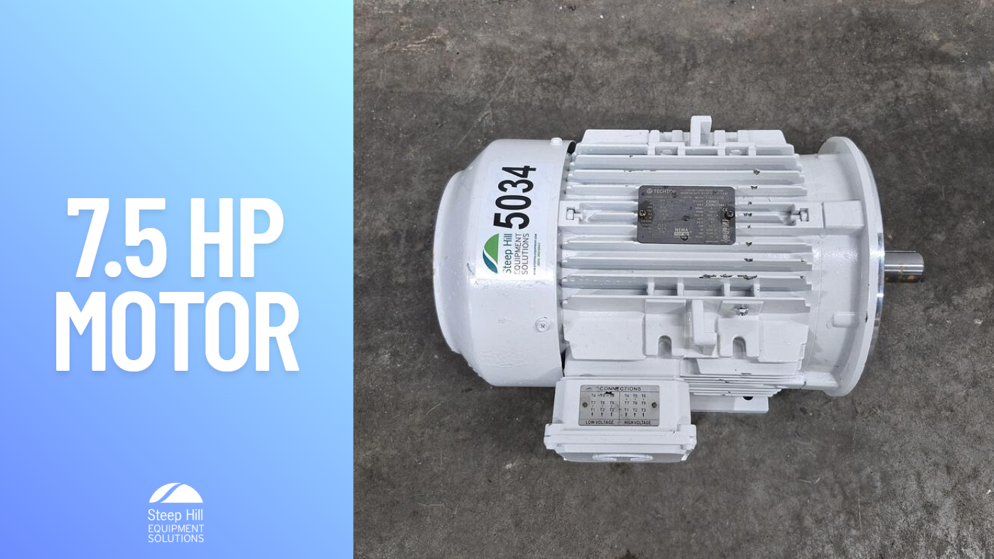 Used TechTop 7.5 HP Motor