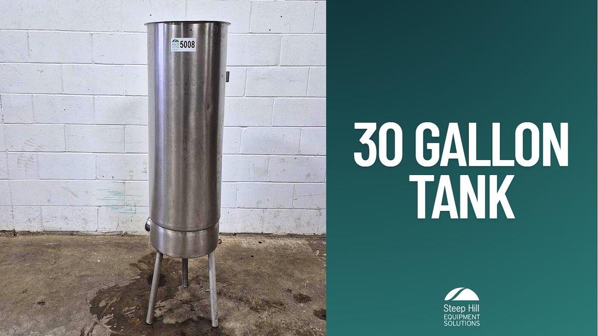 Used SS 30 Gallon Tank