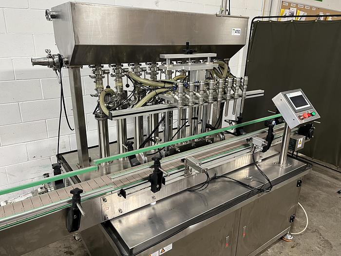 Used 8-Head Bottle Filler