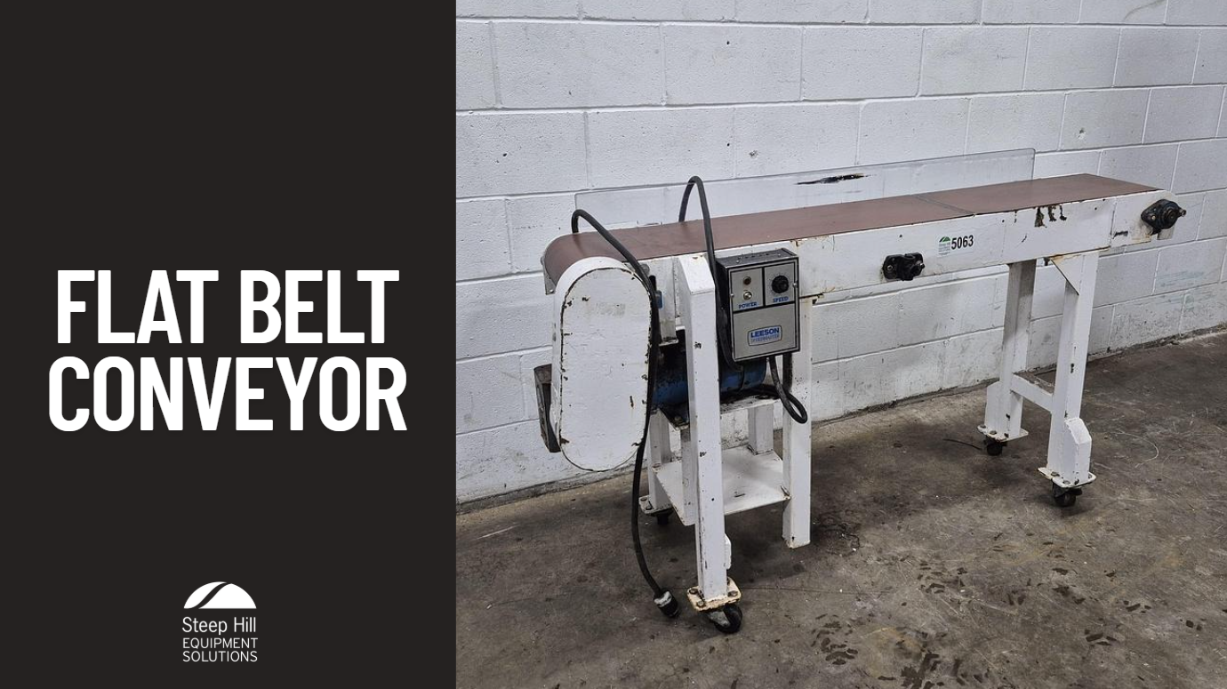 Used 5ft Flat Belt Conveyor