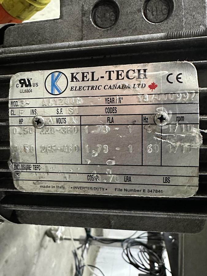 Used Kel-Tech Conveyor (No Plate)