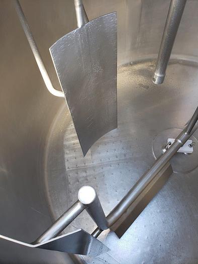 Used APV Crepaco 600 Gal Jacketed Processing Tank
