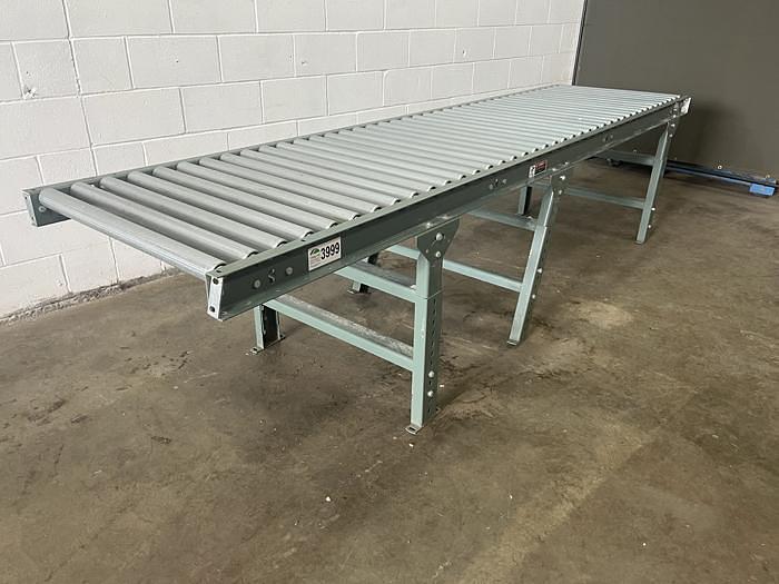 Used 10' Gravity Roller Conveyor