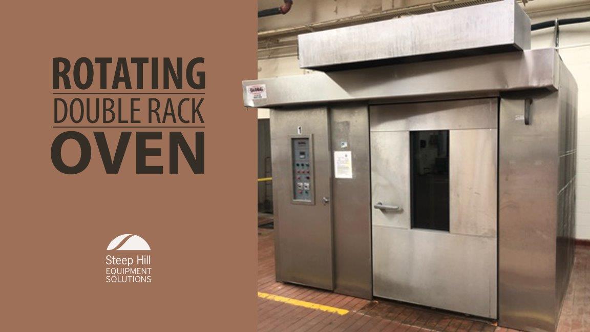 Used Global Rotating Double Rack Oven