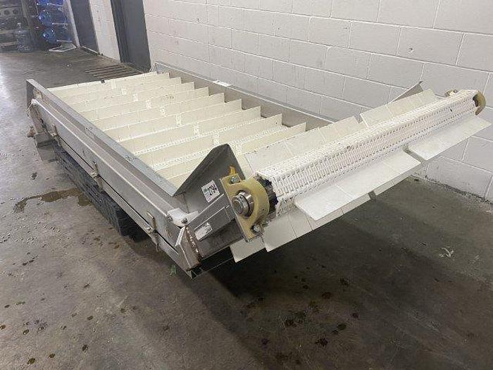 Used VWM Z-Style Flighted Conveyor