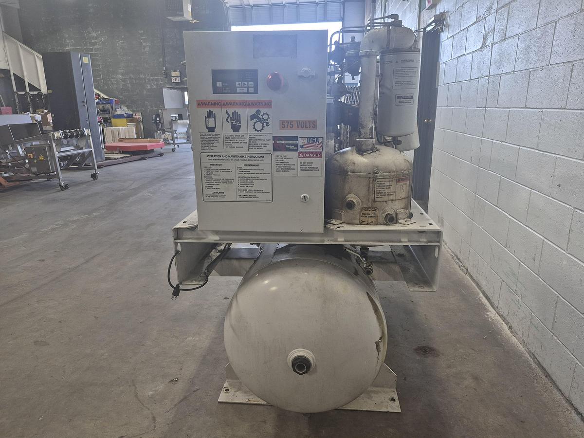 Used Gardner Denver Electra-Saver II Rotary Screw Air Compressor