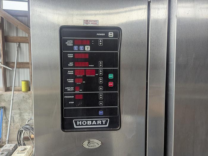 Used Hobart HBA2G Double Rack Gas Oven