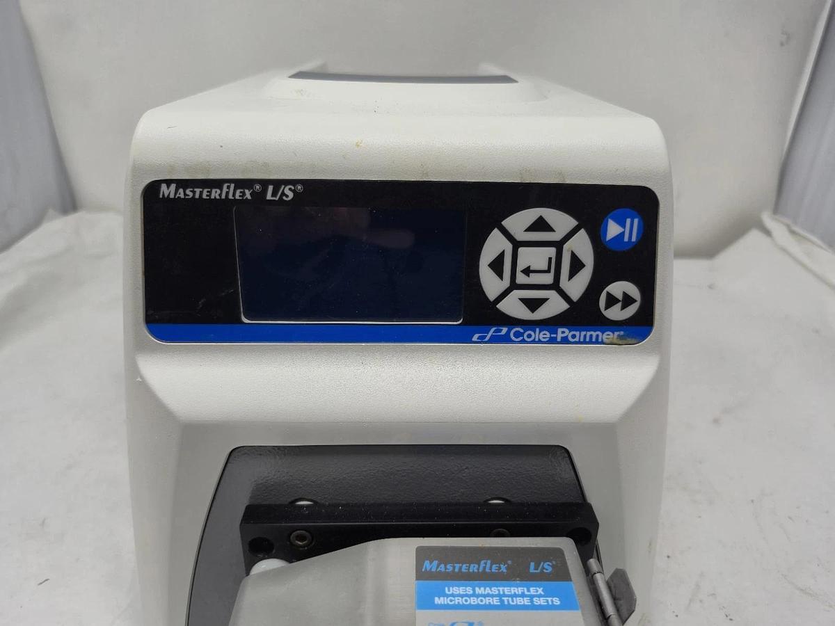 Used Cole-Parmer Masterflex L/S Digital Peristaltic Pump Drive w/ Microbore Head