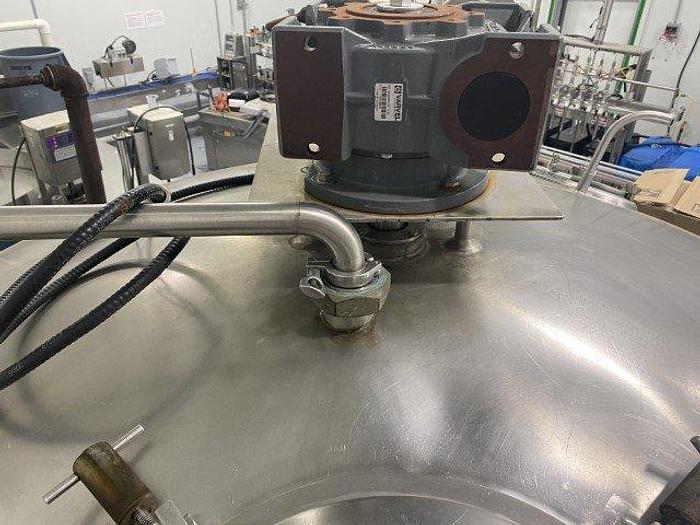 Used 1500 Gallon Jacketed Tank With Agitator