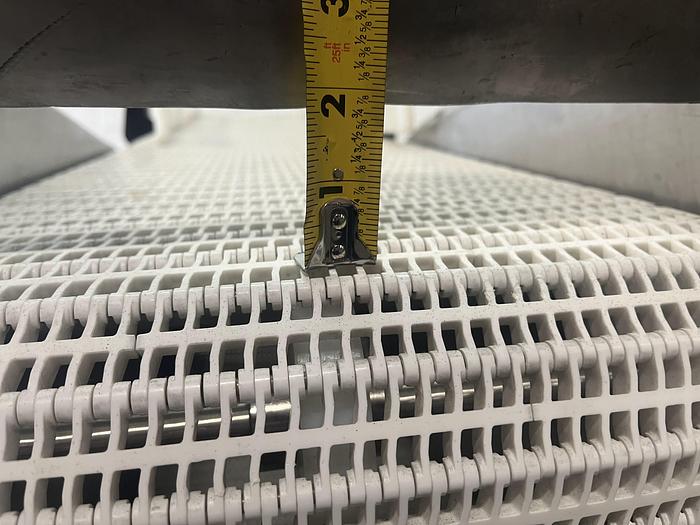 Used 6'L Inclined Modular Conveyor