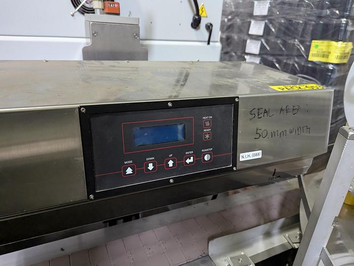 Used  Induction Sealer with Conveyor
