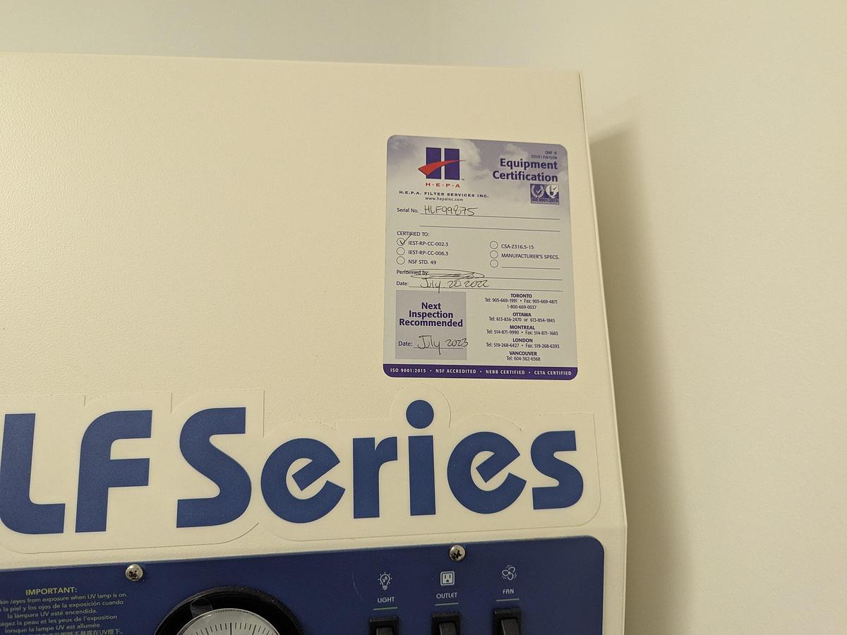 Used Air Science Purair LF Series Hood