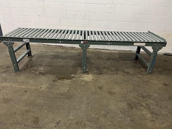Used 10' Gravity Roller Conveyor