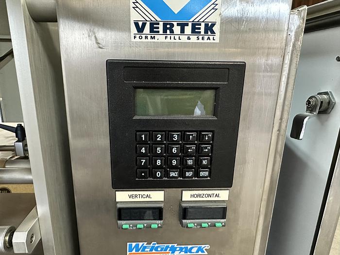 Used WeighPack VERTEK-750 VFFS Bagger