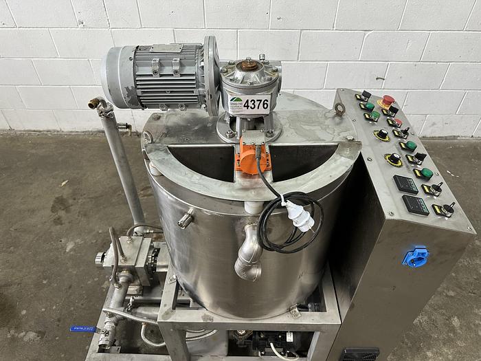 Used Heated Chocolate Mixing Tank