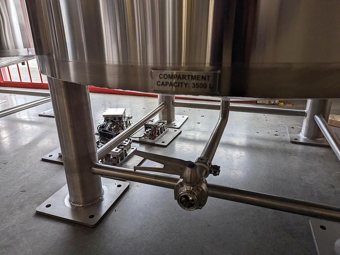 König 35HL Brew Tanks with Load Cells