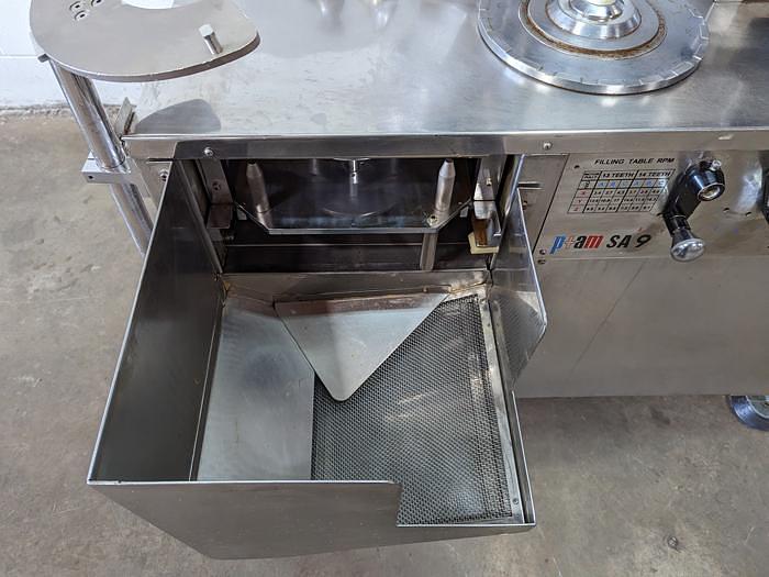 Used p+am SA9 Capsule Filling Machine