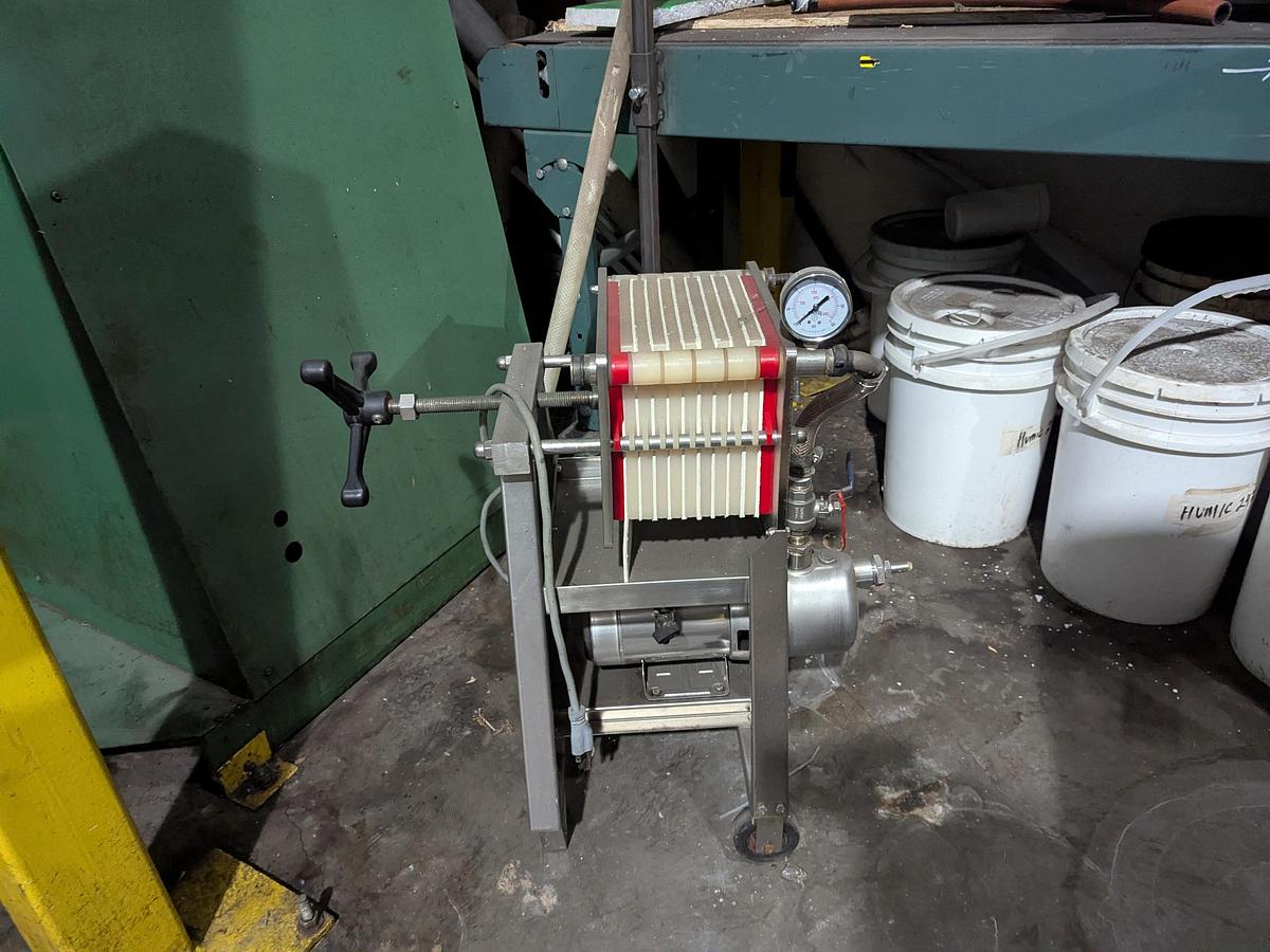 Used Filter Press with Pump