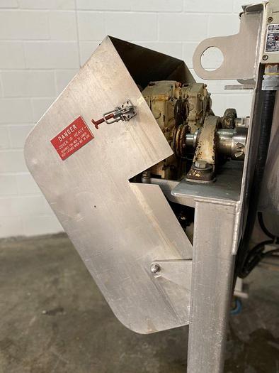Used Rietz RS-15 SS Twin-Shaft Paddle Blender