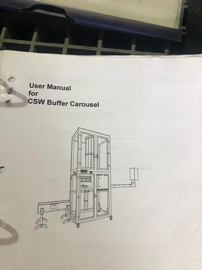 Used CSW Can Lid Feed System