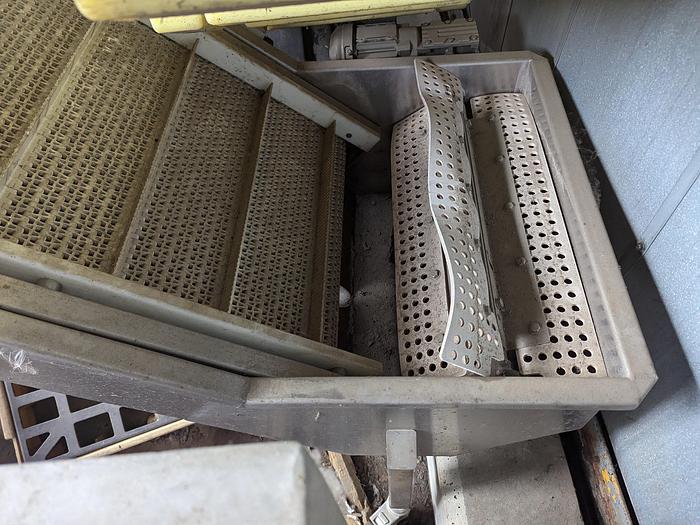 Used Dewatering Incline Modular Conveyor