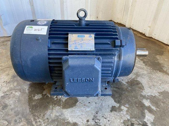 Used Leeson N286T 30 Hp Electric Motor