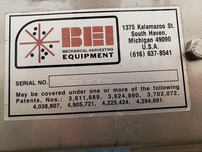 Used BEI 10' Flat Belt Conveyor