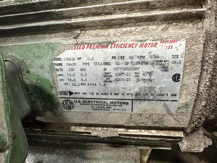 Used Crane Deming Centrifugal Pump