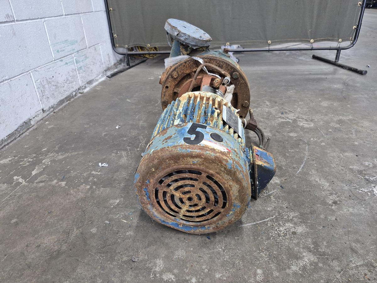 Used Cornell Centrifugal Pump with 5 HP Motor