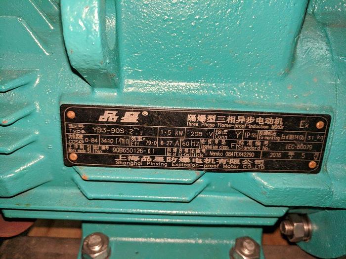 Used Yuanan YKH SS sanitary centrifugal pump