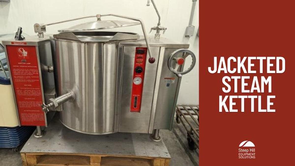 Used SteamCan GLT-30 Jacketed Steam Kettle