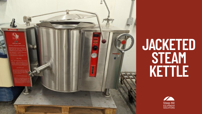 Used SteamCan GLT-30 Jacketed Steam Kettle