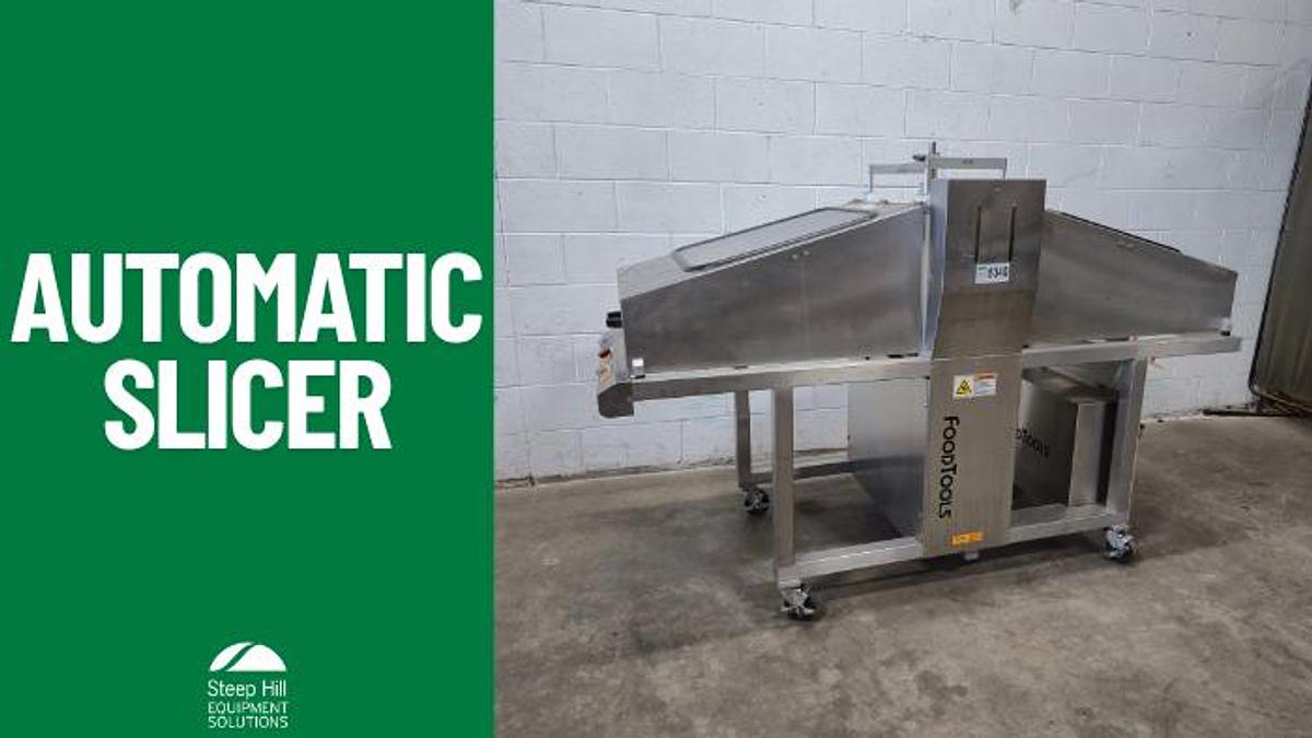 Used FoodTools CS-10E Semi-Automatic Sheet Product Slicer