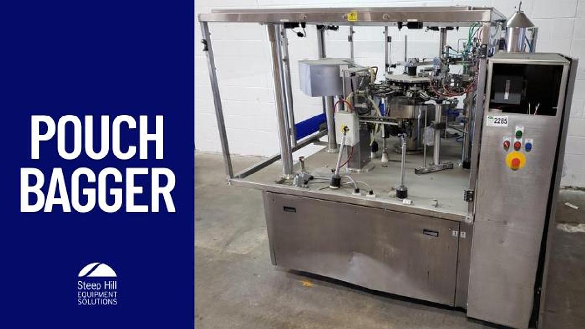 Used PSG Lee RP-84T/Z Pre-Made Pouch Bagger