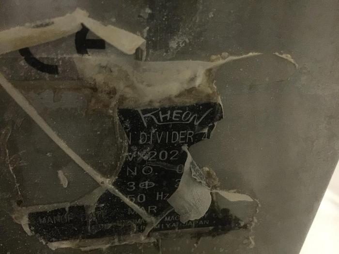 Used Rheon VX 202 2-Row Dough Divider
