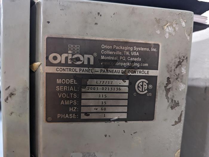 Used Orion Spiral Pallet Wrapper L77/17