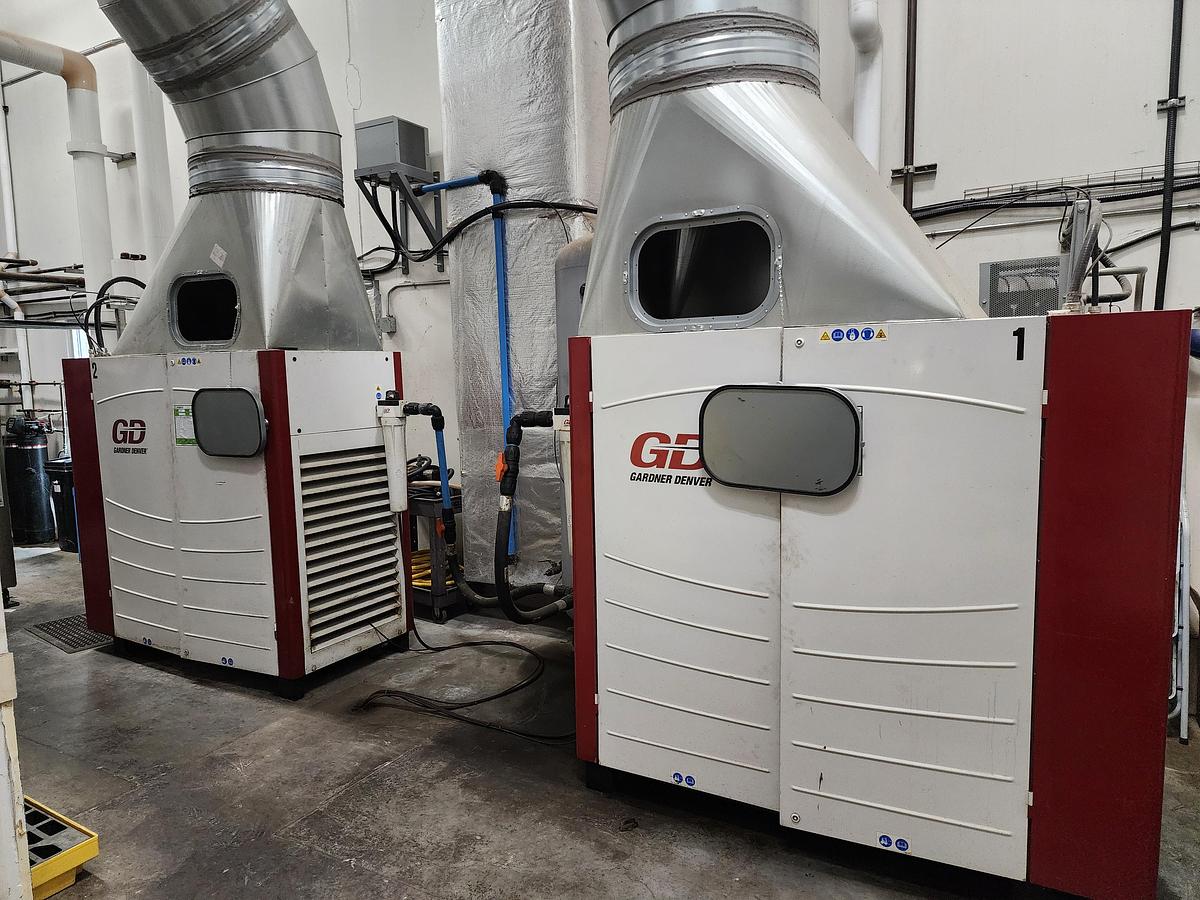 Used Gardner Denver Rotary Screw Air Compressors