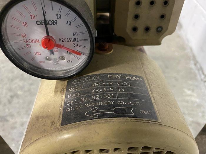 Used Orion™ KRX-6 Dry Van Vacuum Pump