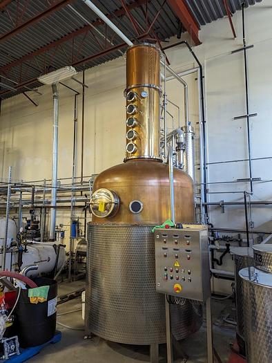 Used CARL 2,650 Litre Pot Still