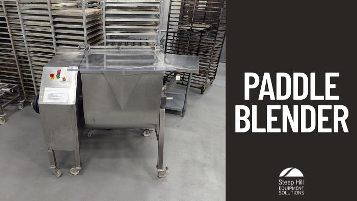 Used 160kg Tilting Paddle Blender