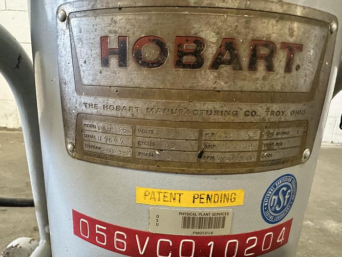 Used Hobart VCM 25 Vertical Cutter Mixer