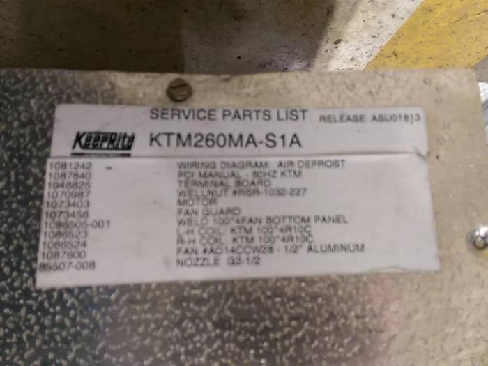 Used Keeprite Condensing Unit and Unit Cooler