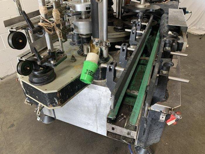 Used C&G Front & Back Bottle Labeller